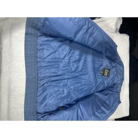 Shipton Sportswear Bubble Vest Womens Medium Blue Full Zip Sleeveless Jacket - Picture 9 of 16